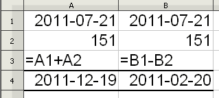 Adding and Suntracting Dates