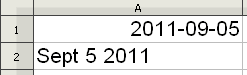Incorrect Date Format