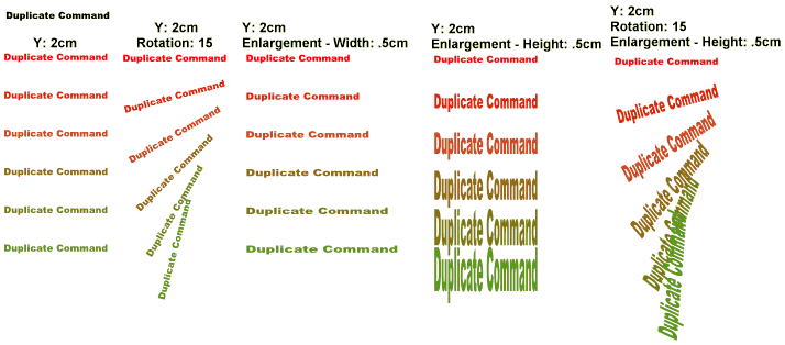 Duplicate Command
