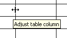 Column adjustment indicator